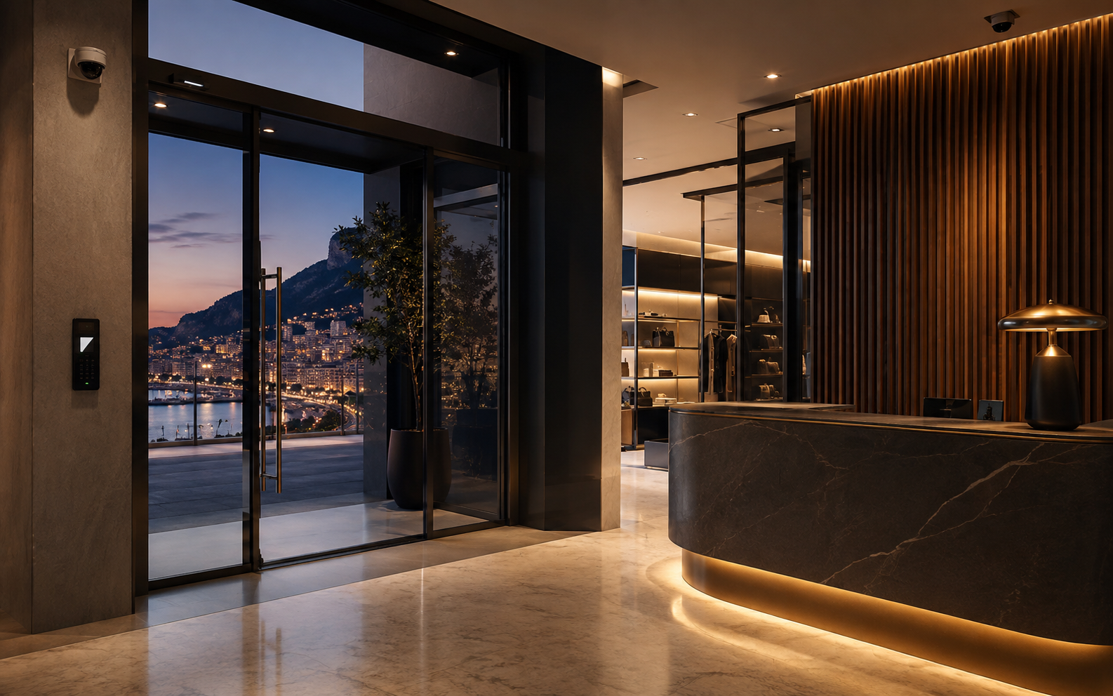 Sécurisation discrète d’un appartement à Monaco